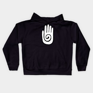 Hopi Hand Navajo - Native American Symbol Kids Hoodie